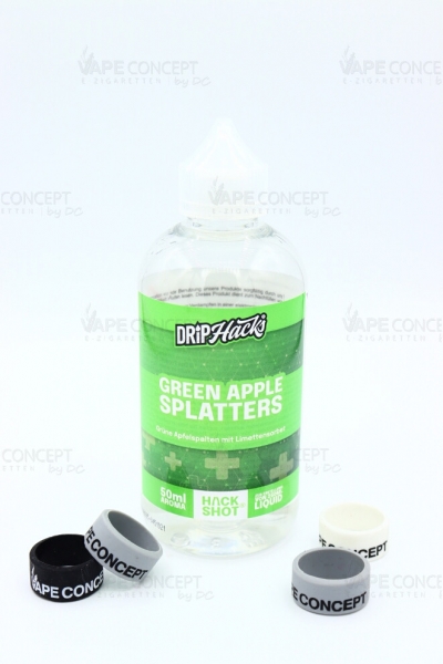Green Apple Splatters by Drip Hacks