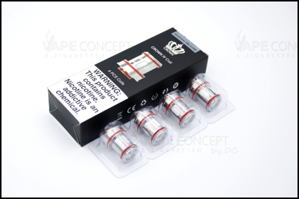 Vape Concept Shop - Uwell Crown 4 Coils (4 Stck)