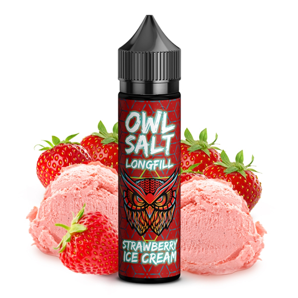 Strawberry Ice Cream by OWL Salt Liquid
